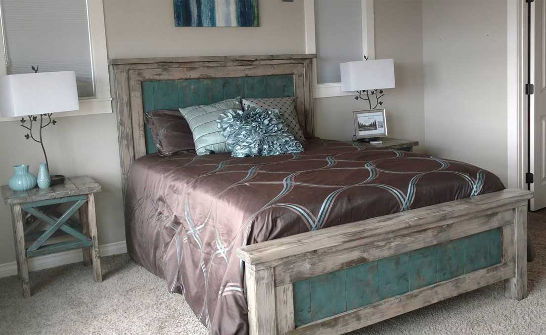 Custom Farmwood Bed